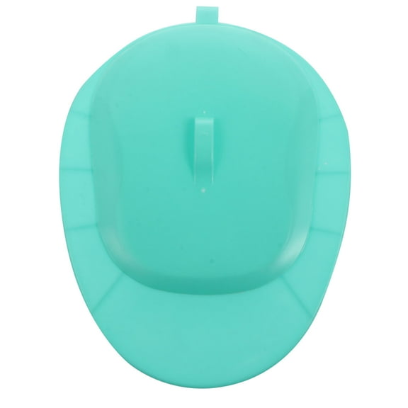 Raindrops 2 pcs  Bedpan with Lid Bedridden Paralyzed Elderly Care Bedpan Plastic Toilet Bowl