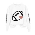 thumbnail image 6 of Godom Sweatshirts for Women Crewneck Casual Graphic Long Sleeve Shirts Tunic Tops oversized sweatshirt for womens, 6 of 6