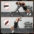 thumbnail image 2 of YODOLLA Adjustable Weight Bench for Home Gym, 1300-Lb Capacity Incline/Decline/Flat Bench Press, Quick-Adjust Seat, Backrest & Headrest Strength Training Bench, 2 of 9