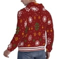 thumbnail image 3 of Bingfone Merry Christmas Men'S Drawstring Hoodie Long Sleeve Pocket Sweatshirts-Small, 3 of 9