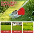 thumbnail image 3 of BAOKALER 6 inch Trimmer Blade, Steel Wire Gas String Trimmer Head, Compatible with Mainstream Gasoline Lawn Mowers, 3 of 6