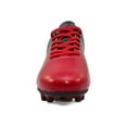 thumbnail image 2 of zephz Men's Wide Traxx Soccer Cleat Black/Space Cherry,, Sizes 6.5EE to 13EE, 2 of 5
