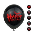 thumbnail image 7 of SPRING PARK 1 Set Spooky Spider Pattern Halloween Latex Balloons Black Balloons Kit for Halloween Party, Resturant, Club, Bar Decoration Supplies, 7 of 7