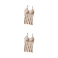 thumbnail image 3 of Sonducket Ropa interior térmica para mujer, chaleco, sujetador, camisola acolchada sin mangas respetuosa con la piel, correa ajustable con Type3 NO3, 3 of 6