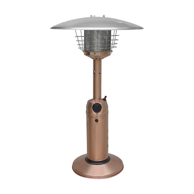 Gardensun HPSGH 11000 BTU Indoor & Outdoor Golden Hammered Round