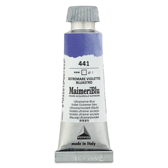 MaimeriBlu Superior Watercolor Paint 12ml-Ultramarine Blue