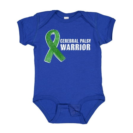 

Inktastic Cerebral Palsy Warrior with GreenRibbon Gift Baby Boy or Baby Girl Bodysuit