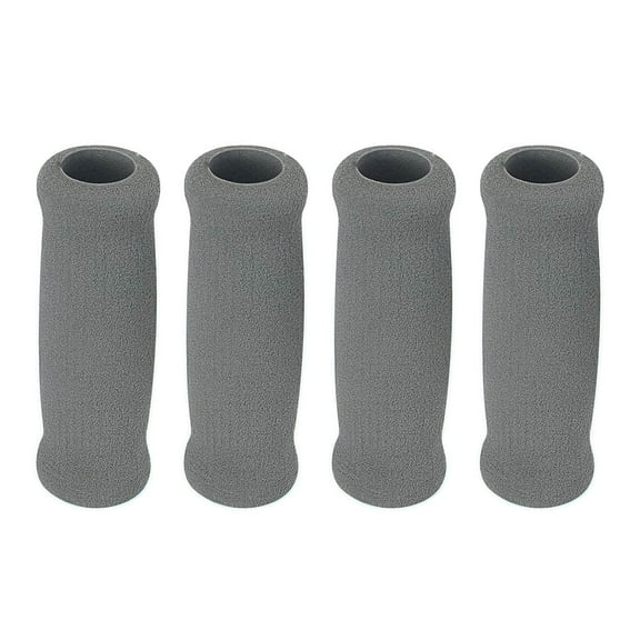 Kuntesetty 4 Pcs Anti slip Foam Grip Handle Cushions Grips Pads Crutch Cane Replacement 1.9cmx3.3cmx1.5cm