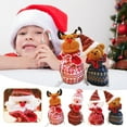 thumbnail image 3 of Christmas Drawstring Pouch  Plush Elk  Gift Bags  Christmas Wrapping Bags, 3 of 7