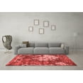 thumbnail image 3 of Ahgly Company Indoor Rectangle Abstract Red Contemporary Area Rugs, 8' x 12', 3 of 4