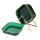 thumbnail image 5 of Plato pequeño multifuncional con soporte, vajilla, plato para aperitivos de frutas y frutos secos. Verde, 5 of 5