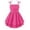 Hot Pink, variant on Arshiner Girls Midi Dresses Spaghetti Strap Summer Easter Beach Boho Hawaiian Casual Formal Tween Girl Sundress
