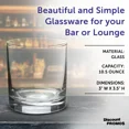 thumbnail image 2 of Royal Store 10.5 oz Whiskey Glasses Set of 12 – Premium Rock Glasses for Scotch, Bourbon, Cocktails, Clear, 2 of 4