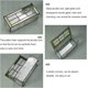 thumbnail image 4 of Joyero de cristal con diseño vintage, caja con tapa verde retro, organizador de almacenamiento para colección, expositor de anillos, bandeja de maquillaje, 4 of 7