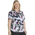 thumbnail image 4 of Dickies EDS Scrubs Top For Women V-Neck Print DK876, 4 of 7