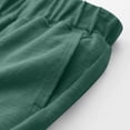 thumbnail image 3 of CYRBOKO Boys Sport Shorts, Outdoor Mesh Lined Lightweight Active Summer Bottoms Green Size 11-12 T, 3 of 5