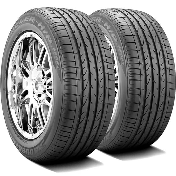 Pair of 2 (TWO) Bridgestone Dueler H/P Sport 235/55R19 101W Performance Tires Fits: 2010-16 Chevrolet Equinox LTZ, 2017 Chevrolet Equinox Premier