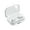 White, variant on Wireless Earbuds Bluetooth 5.3 Headphones, 40Hrs Playback Stereo Ear Buds with LED Display Charging Case IPX7 Waterproof in-Ear Earphones with Mic for Phone Tablet Laptop Sports