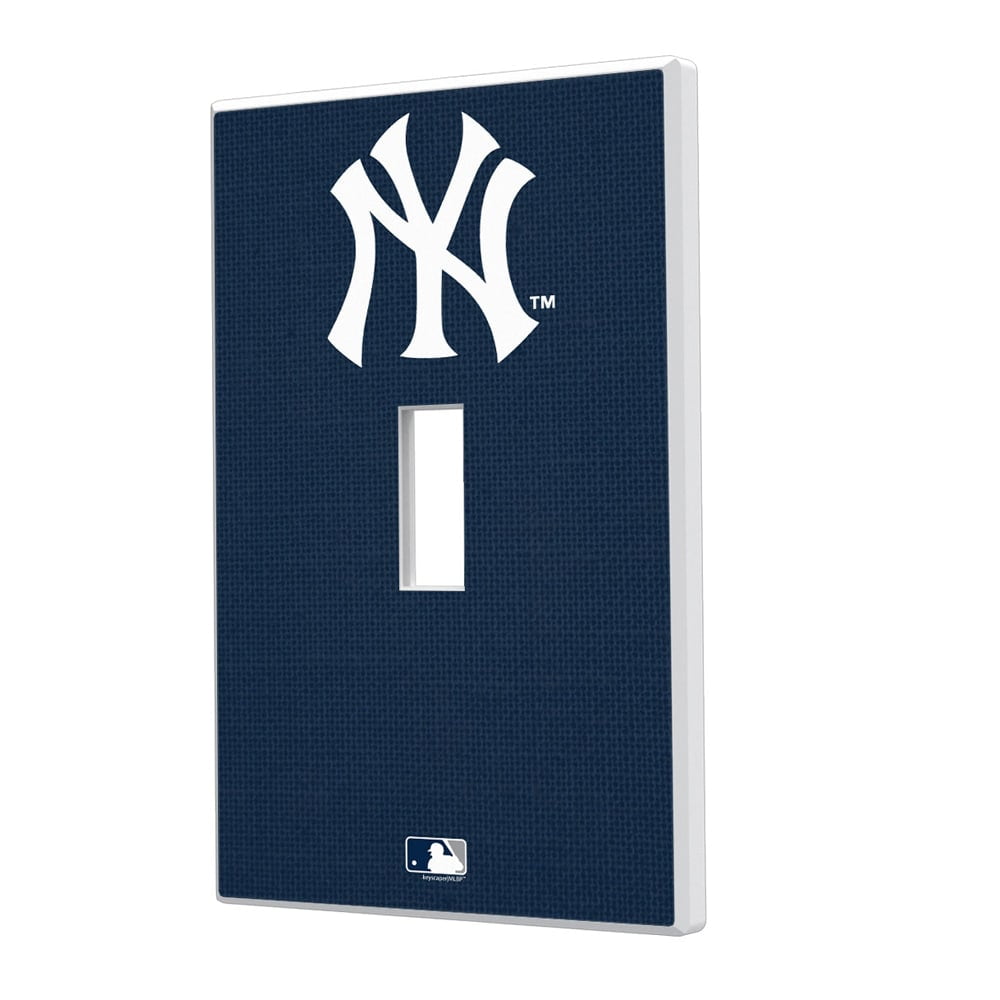 New York Yankees Solid Single Toggle Light Switch Plate Walmart Com New York Yankees Solid Single Toggle Light Switch Plate Walmart Com