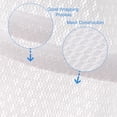 thumbnail image 5 of Uxcell 2Pack 7.9x7.9Inch Round Mesh Laundry Bags Bra Washing Bag for Underwear, White, 5 of 7