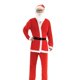 thumbnail image 2 of Conjuntos de traje de rendimiento navideño de 5 piezas Hombres Adulto Santa Claus Cosplay Ropa Trajes de Navidad Dido Hogar, 2 of 5