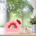 thumbnail image 4 of YSNOOWE 1Ud Hamster Hideout Rosa Con Adorable Y Tacto Cómodo Para Mascotas, 4 of 6