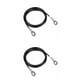 thumbnail image 1 of 2 piezas de material acero de resistencia Fitness polea Cable sistema entrenamiento fuerza entrenamiento ejercicio ejercicio accesorio DYNWAVEMX Cable de polea de bricolaje de fitness, 1 of 8