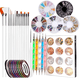 thumbnail image 1 of Nail Art Pen Designer, Nail Art Tools Nail Art Brush, Nail Art Dotting Tool, Nail Art Foil, Nail Art Tape MFZFUKR CPB-US-YYM105-2, 1 of 5
