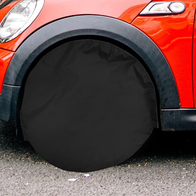 unbranded 2Ud Cubiertas De Neumáticos Para Rv Negras Con Protección Contra Suciedad Y Tela Oxford Duradera