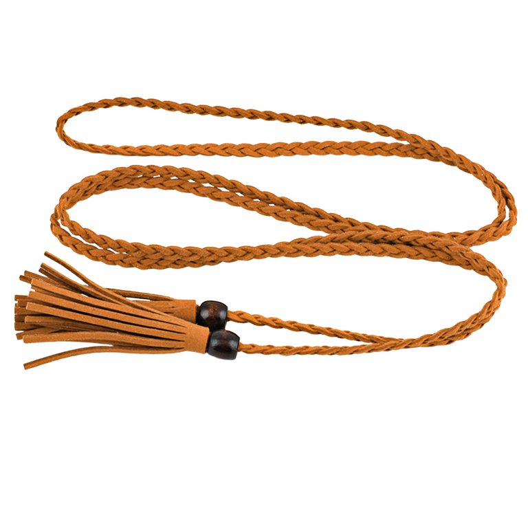 Vintage Rope Braided Belt with pendant s-l400.jpg main image 2