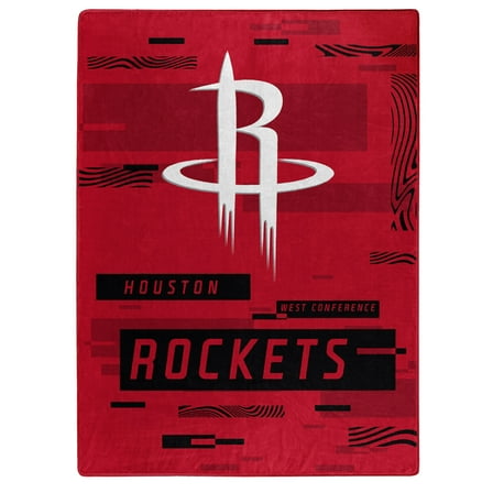The Northwest Group  Houston Rockets 50" x 60" Digitize Raschel Throw Blanket