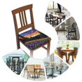 thumbnail image 7 of Easygdp Galactic Night Over Meadow Square Chair Cushion Cover Stretch Chair Seat Covers Removable Washable for Hotel, Bedroom, Office-Four Pieces, 7 of 7