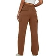 New Year's Saving 2024! AKAFMK Cargo Pants Women,Cargo Pants for Women High Waisted,Women's
