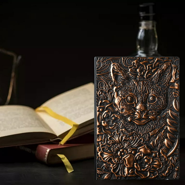 Wovilon 3D Journal Writing Notebook, Fantasy D&D Leather Journal