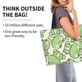 thumbnail image 2 of Fotbe Cute Frog Bolsa Tote Estética de Lona con Estampado para Mujer - Bolsa Reutilizable de Hombro Casual para Vacaciones, Compras, Trabajo y Gimnasio, 2 of 8