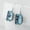 #1 Light Blue, variant on Women Colorful Crystal Dangle Drop Hook Earrings Party Wedding Jewelry-#1 Light Blue