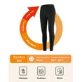 thumbnail image 4 of INNERSY Womens Thermal Underwear Bottoms Fleece Lined Leggings Long Johns Pants, 4 of 7