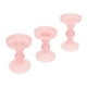 thumbnail image 2 of KAKOWELY 3 candelabros de cristal de alto soporte para velas, candelabros decorativos para fiestas., 2 of 5