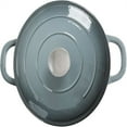 thumbnail image 2 of 5 Quart Enameled Cast Iron Round Dutch Oven, Slate Gray, 2 of 6