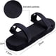 thumbnail image 4 of Cojines antideslizantes para reposabrazos de silla, espuma viscoelástica, cojines para reposabrazos, fundas removibles para reposabrazos de silla, cojines para apoyo de codo, negro Adepaton LKX-1567, 4 of 7