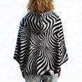 thumbnail image 3 of Stralyhd Halloween Print Hoodies for Women Festive Hooded Sweatshirt Holiday Graphic 3/4 Sleeve Pullover Hoodie Loungewear Blouse S, 3 of 3