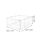 thumbnail image 3 of Contenedor de almacenamiento para congelador: Contenedores de almacenamiento ajustables para congelador horizontal - Cesta organizadora de malla de alambre para organizar productos de la cocina, 3 of 7
