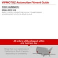 thumbnail image 6 of VIPMOTOZ Chrome Bezel OE-Style Headlight Headlamp Assembly For 2006-2010 Hummer H3 & H3T, Passenger Side, 6 of 6