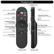Advanced Voice Recognition Remote Control For SmartTVs Adapt with Multiple Models And Instantly Setup
