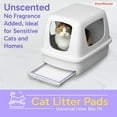 thumbnail image 4 of PetsWorld Universal Fit Cat Pad Refills for Litter Box, Fresh Scent, Odor Control, Pack of 200, 4 of 6