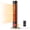 Gold, variant on SHOUFTW 32" Electric Ceramic Space Heater for Indoor Use, 1500W Tower Heater for Home Office, 60° Oscillation with Remote, Adjustable Thermostat, 15H Timer, Gold