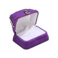 thumbnail image 1 of Xingzhi Jewelry Box Pendant Ring Storage Organizer Display Case Organizing Purple, 1 of 6