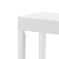 thumbnail image 6 of AC Pacific Amy Wood Console Table, White, 6 of 7