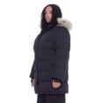 thumbnail image 3 of Alpine North, Aulavik Plus - Women's Vegan Down Recycled Mid-length Hooded Parka Coat (Plus Size) - Water Repellent, Windproof, Insulated Winter Jacket with Faux Fur, 3 of 10