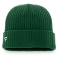 thumbnail image 2 of Men's Fanatics Kelly Green Minnesota Wild Core Primary Logo Cuffed Knit Hat, 2 of 2